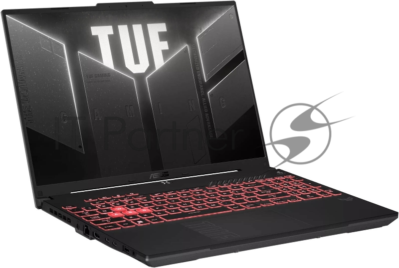 Ноутбук Asus TUF Gaming A16 FA607NUQ-WS73/16/IPS/Ryzen 7 170/16Gb/512Gb SSD/NVIDIA GeForce RTX4050 6Gb/Windows 11 Home/серый/2.2kg
