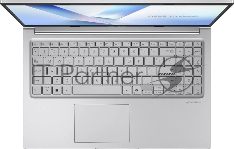 Ноутбук Asus Vivobook 15 X1504MA-BQ058/15.6/IPS/Intel Core 5 320/16Gb/512Gb SSD/Intel Graphics/Windows 11 Pro/серебристый/1.7kg