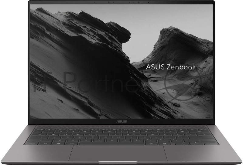 Ноутбук Asus Zenbook S 14 OLED UX5406AA-SW416W Core Ultra 7 355 32Gb SSD512Gb Intel Graphics 14 OLED 3K (2880x1800) Windows 11 Home l.grey WiFi BT Cam Bag (90NB16Q6-M00LJ0)