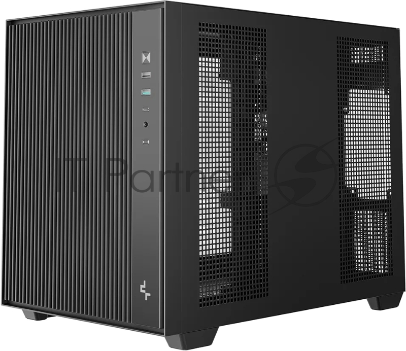 Компьютерный корпус Deepcool CG330 MESH 3F черный без БП mATX 6x120mm 4x140mm 2xUSB2.0 1xUSB3.0 audio bott PSU