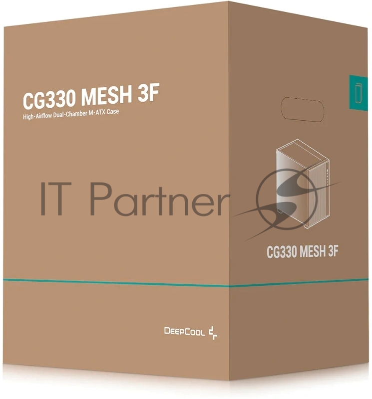 Компьютерный корпус Deepcool CG330 MESH 3F черный без БП mATX 6x120mm 4x140mm 2xUSB2.0 1xUSB3.0 audio bott PSU