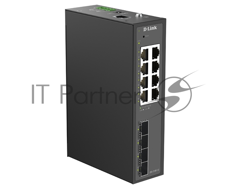 Коммутатор D-Link DIS-210G-12/A1A 8x1Гбит/с 4SFP управляемый