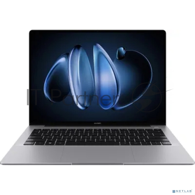 Ноутбук Huawei MateBook FLMH-X FlemingH-W7211T/14/OLED/Intel Core Ultra 7 155H/32Gb/1Tb SSD/Intel Arc Graphics/noOS/серый/1.31kg