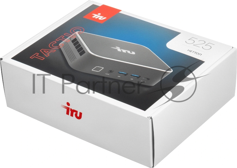 Неттоп IRU Tactio 525 Ryzen 7 6800H (3.2) 16Gb SSD512Gb 680M без ОС GbitEth WiFi BT 120W черный (RUS)