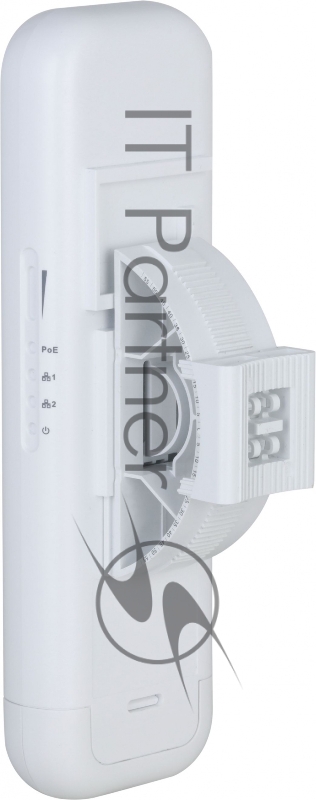 Wi-Fi мост Dahua DH-WBC5-30AC-05P, Wi-Fi 5 (11ac), уличный, 5 ГГц (до 867 Мбит/с), 1×1 Гбит/с PoE In + 1×100 Мбит/с PoE Out, дальность до 5 км