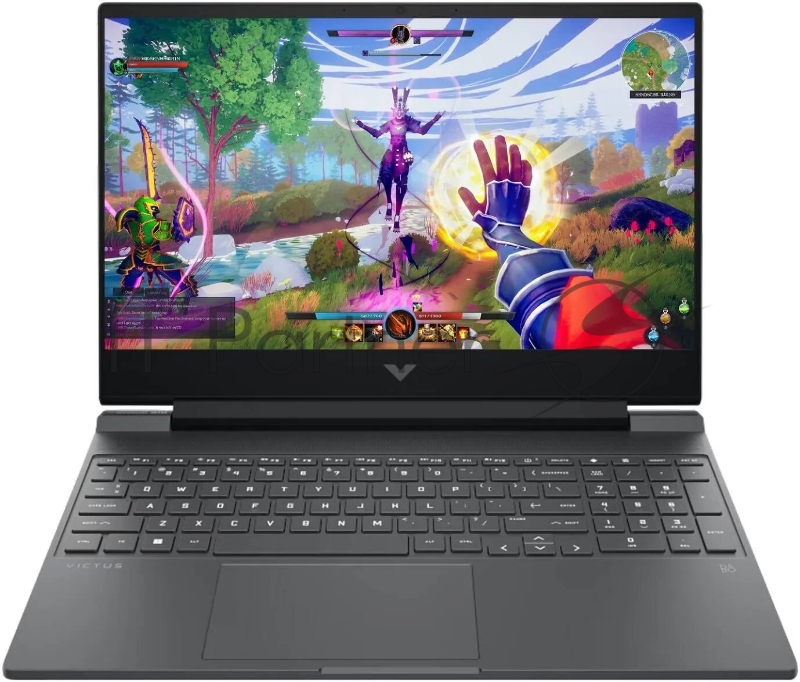 Ноутбук HP VICTUS 15-FA2787NR COREi7-13TH GEN 13620H-16GB DDR5 RAM-512GB SSD-15.6 FHD IPS 144HZ DISPLAY-RTX 5060 8GB-ENG US BACKLIT KB-MECA SILVER-WIN11-US PLUG