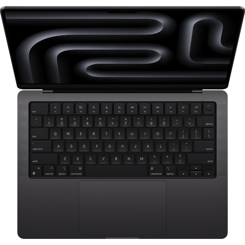 Ноутбук Apple MacBook Pro A3403/16.2/IPS/(Liquid Retina XDR)/Apple M4 Pro 14 core/24Gb/512Gb SSD/Apple 20 core GPU/MacOS/черный/2.15kg