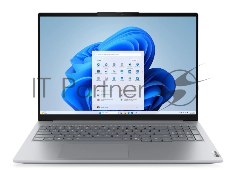 Ноутбук Lenovo ThinkBook 16 G8 IAL/16/IPS/Intel Core Ultra 7 255H/16Gb/512Gb SSD/Intel Arc Graphics/noOS/серый/1.7kg