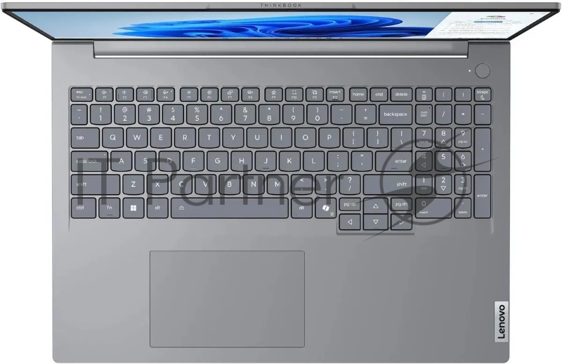 Ноутбук Lenovo ThinkBook 16 G8 IAL/16/IPS/Intel Core Ultra 7 255H/16Gb/512Gb SSD/Intel Arc Graphics/noOS/серый/1.7kg