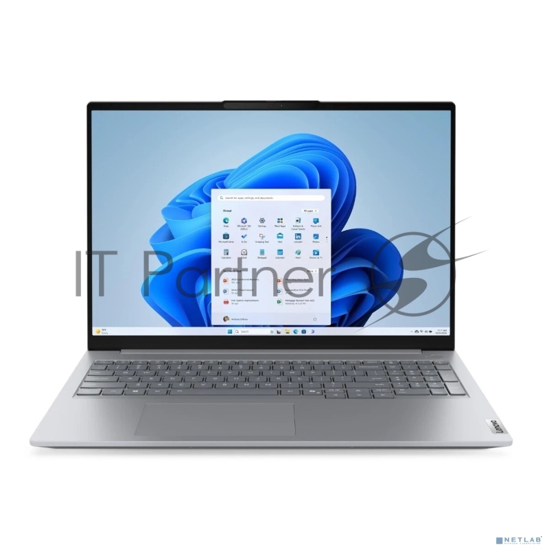 Ноутбук Lenovo ThinkBook 16 G8 IAL/16/IPS/Intel Core Ultra 7 255H/16Gb/512Gb SSD/Intel Arc Graphics/noOS/серый/1.7kg