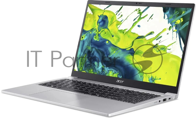 Ноутбук Acer Aspire Lite 15 AL15-36P-C9XQ/15.6/IPS/Intel Core N150/8Gb/256Gb SSD/Intel Graphics/NoOS/серебристый/1.53