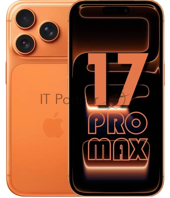 Смартфон Apple iPhone 17 Pro Max A3525 12/256Gb оранжевый