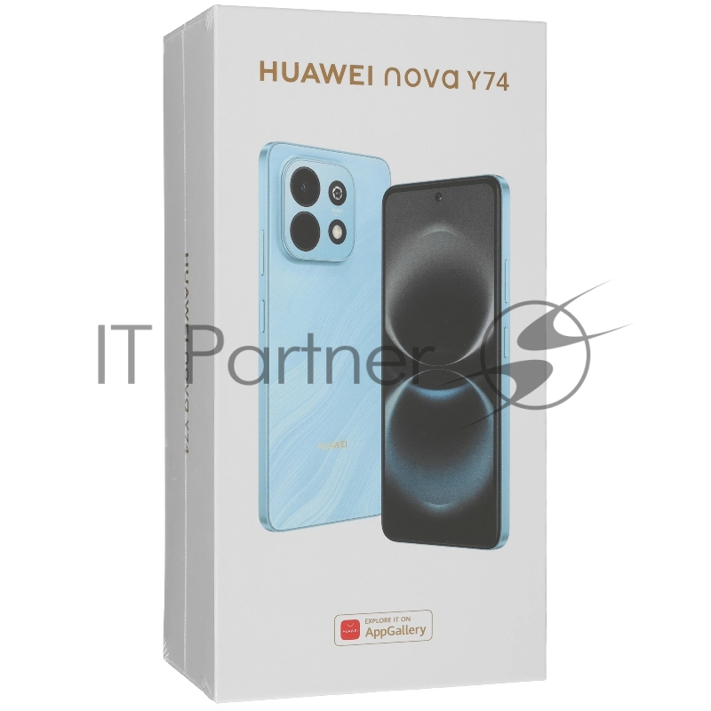 Смартфон HUAWEI nova Y74 8Gb, 128Gb, черный
