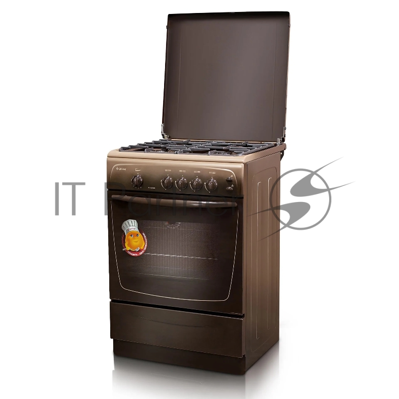 Плита газовая Gefest CG 60МC6 К19 коричневый, конфорок 4 шт, духовка 63 л, 60 см x 85 см x 60 см