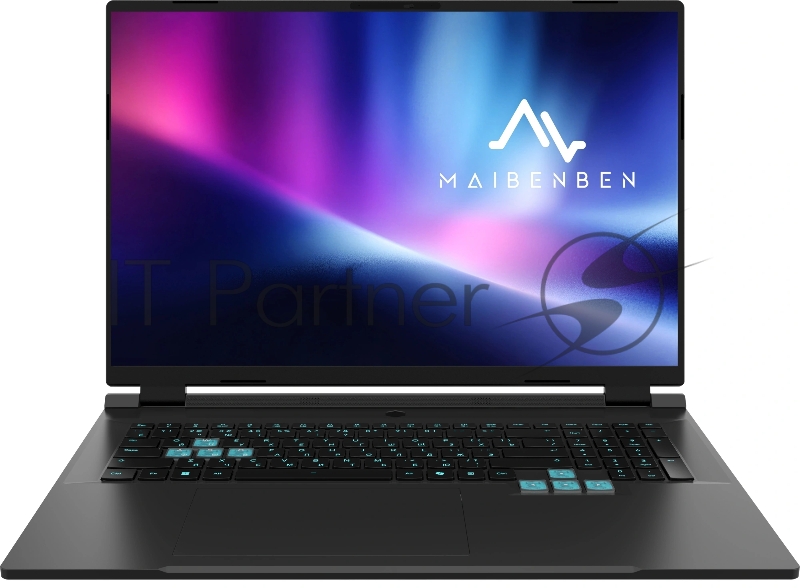 Ноутбук Maibenben X18A-R98957 Ryzen 9 8945HX 24Gb SSD1Tb NVIDIA GeForce RTX 5070 8Gb 18 IPS FHD+ (1920x1200) Windows 11 Home black WiFi BT Cam 5200mAh (X18A-R989570R3RHB4E10)