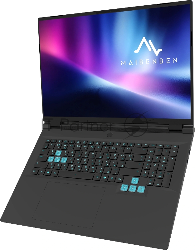 Ноутбук Maibenben X18A-R98957 Ryzen 9 8945HX 24Gb SSD1Tb NVIDIA GeForce RTX 5070 8Gb 18 IPS FHD+ (1920x1200) Windows 11 Home black WiFi BT Cam 5200mAh (X18A-R989570R3RHB4E10)