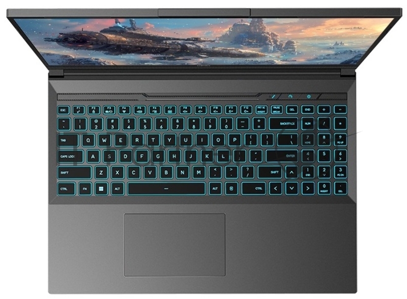 Ноутбук Maibenben X16A 16(1920x1200 IPS (120Hz))/AMD Ryzen 7 7735H(3.2Ghz)/16384Mb/1024PCIS GeForce RTX3050(4096Mb)/Cam/BT/WiFi/46 1y/2.3kg/Grey/Linux + 1*mninDP, 300nits,1x16Gb,2SODIMM