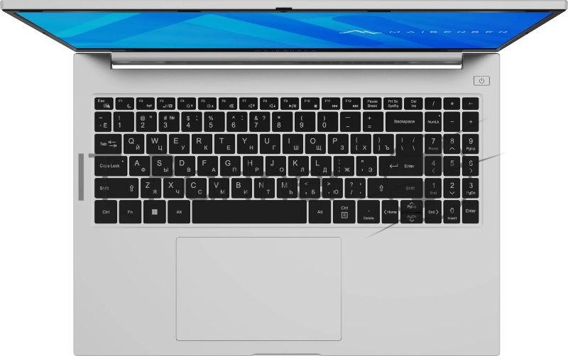 Ноутбук Maibenben M16B-R777UM Ryzen 7 7730U 16Gb SSD1Tb AMD Radeon Graphics 16 IPS FHD+ (1920x1200) Windows 11 Home silver WiFi BT Cam 4825mAh (M16B-R777UM0G14HS3E10)
