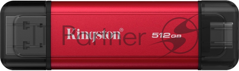 Накопитель SSD Kingston USB3.2 Gen2 512GB SPSD/512GB красный