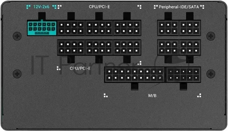 Блок питания Deepcool/GamerStorm PQ1000G, 1000Вт, 80+ Gold, 120мм, модульный, черный
