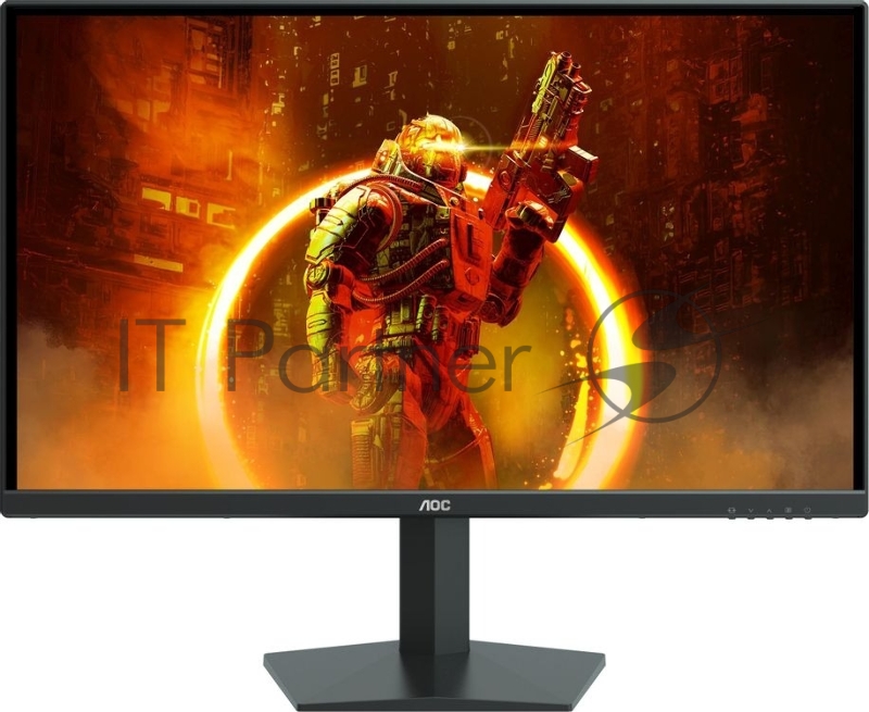 Монитор 23.8 AOC 24G10ZNE черный/красный VA 16:9 HDMI M/M матовая 300cd 1920x1080 180Hz DP FHD 3.3кг