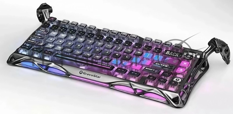 Механическая клавиатура Gravastar Mercury K1 Pro СBLK RU