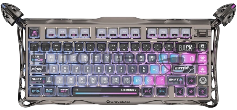 Механическая клавиатура Gravastar Mercury K1 Pro СBLK RU