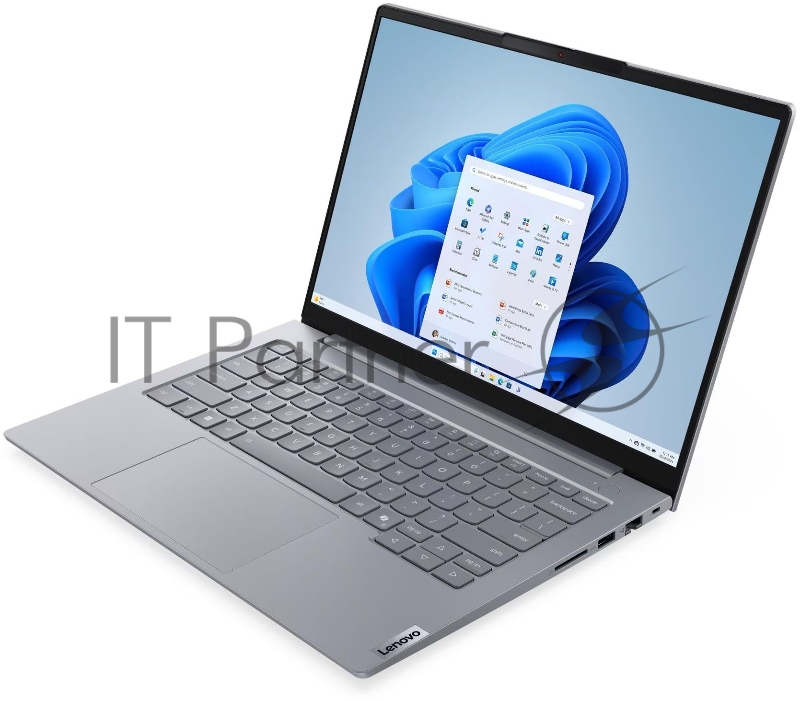 Ноутбук Lenovo ThinkBook 14 G8 IAL 14 WUXGA IPS, Intel Core Ultra 7 255H, 16Gb, 512Gb SSD, FHD Cam, 45Whr, no OS, серый