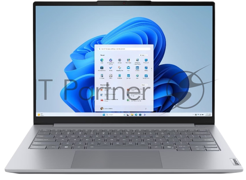 Ноутбук Lenovo ThinkBook 14 G8 IAL 14 WUXGA IPS, Intel Core Ultra 7 255H, 16Gb, 512Gb SSD, FHD Cam, 45Whr, no OS, серый