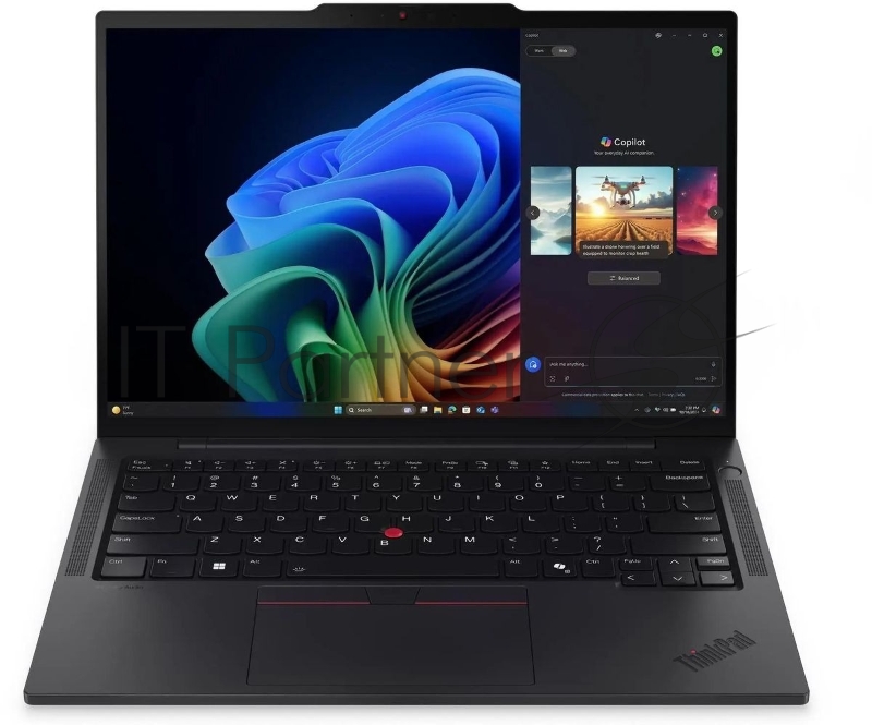 Ноутбук Lenovo ThinkPad T14s Gen 6/14/IPS/Intel Core Ultra 7 258V/32Gb/1Tb/SSD/Intel Graphics 140V/Windows 11/черный/1.28kg