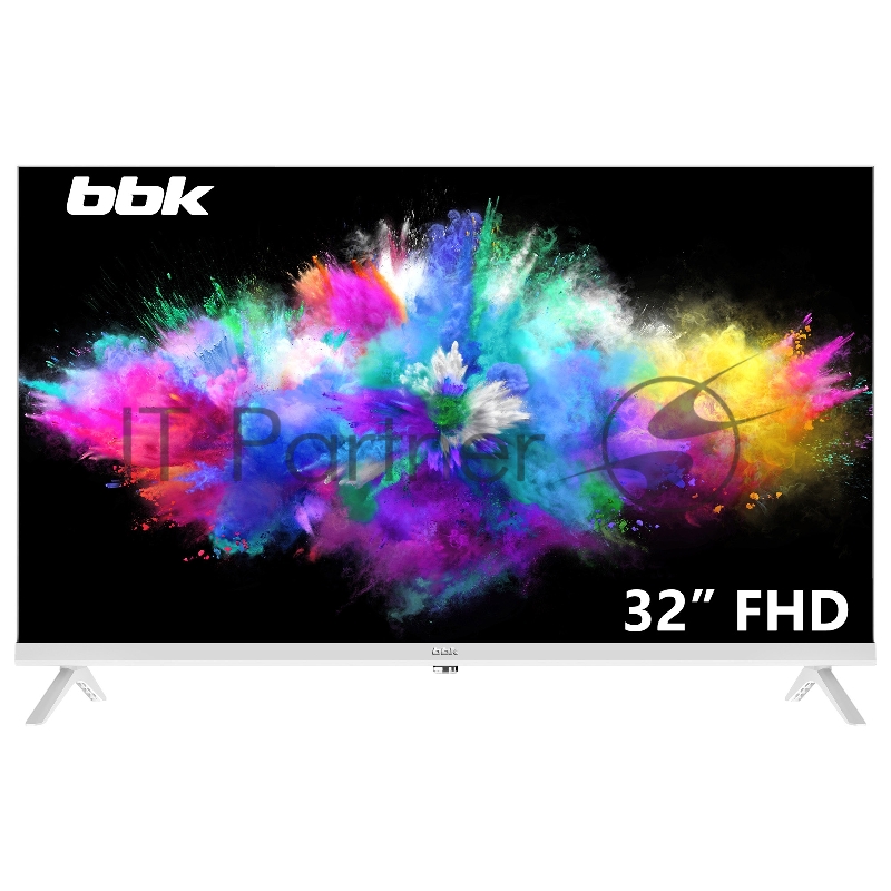 Телевизор BBK 32 BBK 32LEM-1081/FTS2C белый