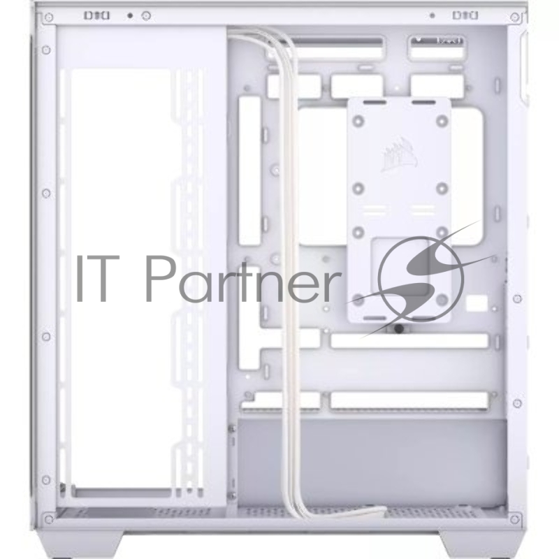 Корпус без блока питания/ Case Corsair 3500X, Midi-Tower, TG, no fan, 2xUSB-A 3.2, 1xUSB 3.2 Type-C, E-ATX, ATX, mATX, mITX White