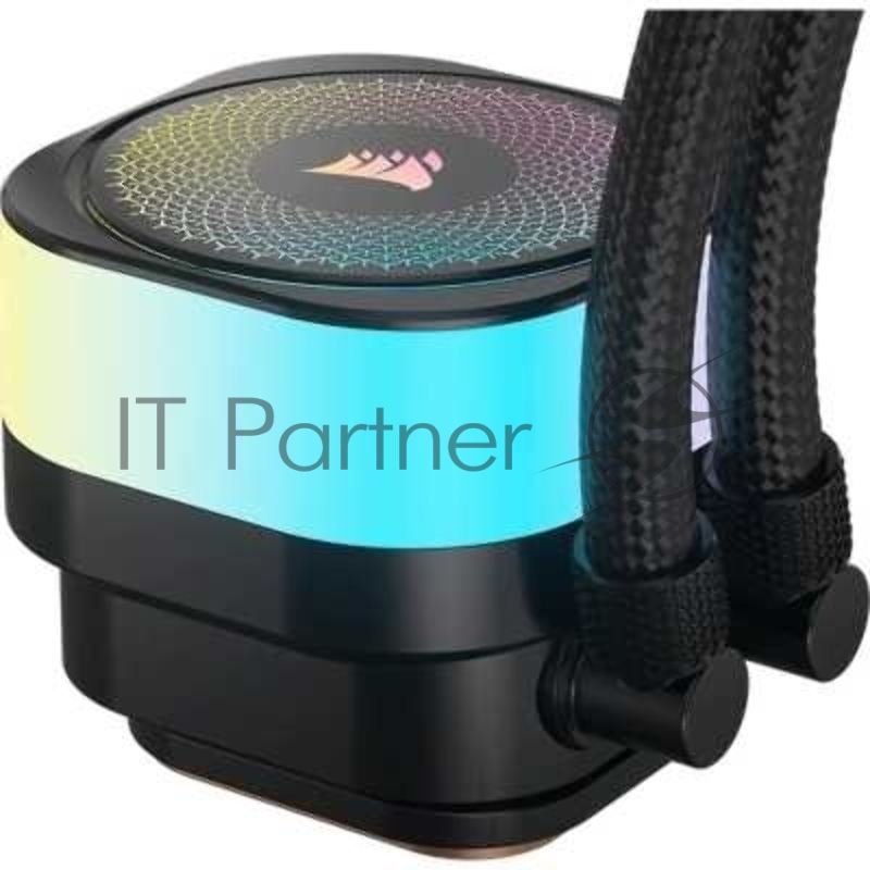 Система жидкостного охлаждения/ Water Cooling System Corsair iCUE LINK TITAN 420 RX RGB (420mm, Black, RGB/ Fans: 3x140mm, 94.7CFM, 36dBA, 1700RPM/ S: 1851, 1700, AM5, AM4)