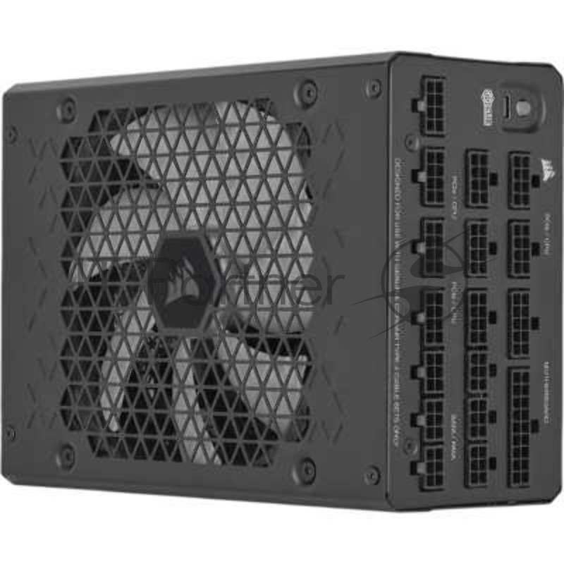 Блоки питания/ Power Supply Corsair HX1200i Ultra-Low Noise, Model RPS0202, 1200W 80+ Platinum (ATX, 3.1, PCIe 5.1, Full modular, 1x24(20+4)pin, 2x12V-2x6, 1x16-pin PCIe, 2x4+4-pin CPU +12V (EPS), 6x4-pin Molex, 5x6+2-pin PCIe, 8xSATA3, 1xUSB (Type-C
