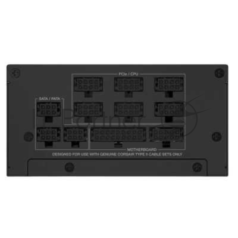 Блоки питания/ Power Supply Corsair SF1000, Model RPS0176, 1000W 80+ Platinum (SFX, 3.1, PCIe 5.1, Full modular, 1x24(20+4)pin, 1x12VHPWR, 2x4+4-pin CPU +12V (EPS), 3x4-pin Molex, 4x6+2-pin PCIe, 8xSATA3, Active, 92x92mm, 125x100x63.5mm, APFC, Power