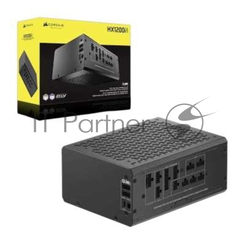 Блоки питания/ Power Supply Corsair HX1200i SHIFT, Model RPS0194, 1200W 80+ Platinum (ATX, 3.1, PCIe 5.1, Full modular, 1x24(20+4)pin, 1x12V-2x6, 2x4+4-pin CPU +12V (EPS), 8x4-pin Molex, 4x6+2-pin PCIe, 8xSATA3, 1xType-C, Active, 140x140mm, 150x200x8