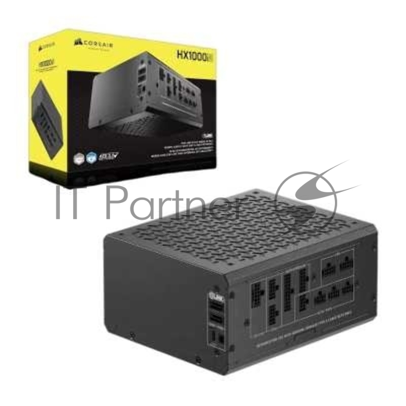Блоки питания/ Power Supply Corsair HX1000i SHIFT, Model RPS0195, 1000W 80+ Platinum (ATX, 3.1, PCIe 5.1, Full modular, 1x24(20+4)pin, 1x12V-2x6, 2x4+4-pin CPU +12V (EPS), 8x4-pin Molex, 4x6+2-pin PCIe, 8xSATA3, 1xType-C, Active, 140x140mm, 150x180x8