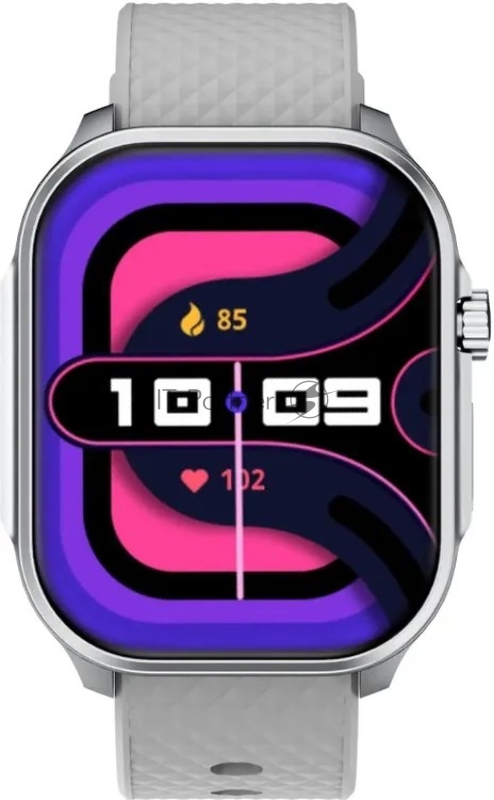 Умные часы Tecno Watch 3 Active, 2.04 IPS, Bluetooth 5.3, USB Type-C, IP68, серебристый