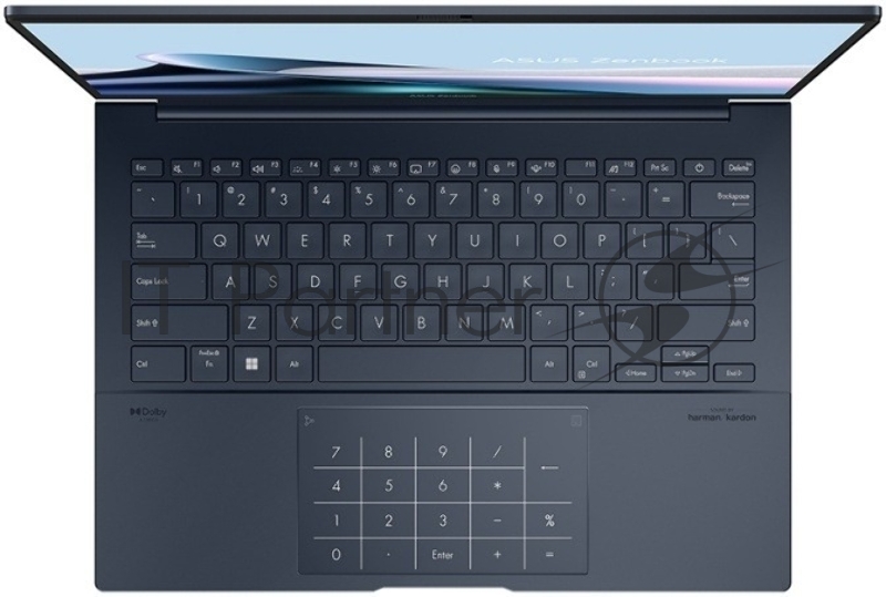Ноутбук ASUS Zenbook 14 OLED UX3405 (90NB14W1-M01Z70) Intel Core Ultra 7 255H 4400MHz/14/2880x1800/16GB/1024 SSD/Intel Arc Graphics/Wi-Fi/Bluetooth/Без ОС Blue
