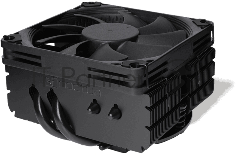 Кулер для процессора CPU Cooler Noctua NH-L9x65 chromax.black (95W, 4-pin PWM, 65mm, Al/Cu, 2x6mm, 1x92x92x14mm, 33.84CFM, 23.6dBA, 2500RPM, S: 1954/1851/1700/115X/1200/AM4/A Black)