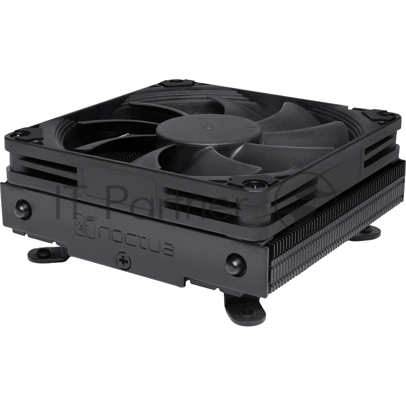 Кулер для процессора/ CPU Cooler Noctua NH-L9i-17xx chromax.black (59W, 4-pin PWM, 37mm, Al/Cu, 2x6mm, 1x92x92x14mm, 33.84CFM, 23.6dBA, 2500RPM, S: 1851/1700, Black)