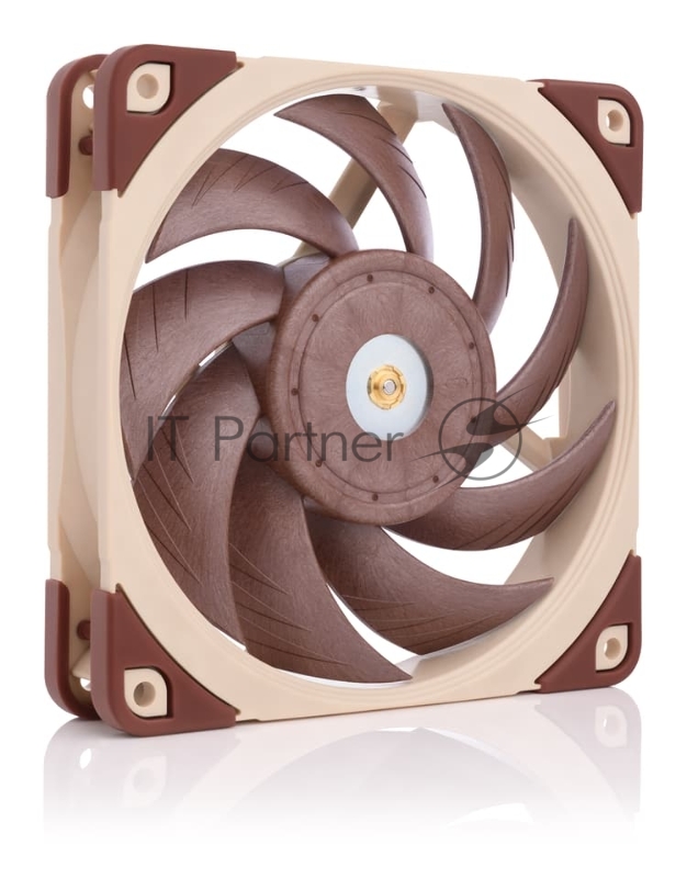 Кулер для корпуса Case Cooler Noctua NF-A12X25 LS-PWM (120x120x25mm, 4-pin PWM, 32.78CFM, 12.1dBA, 1200RPM, Beige/Brown)