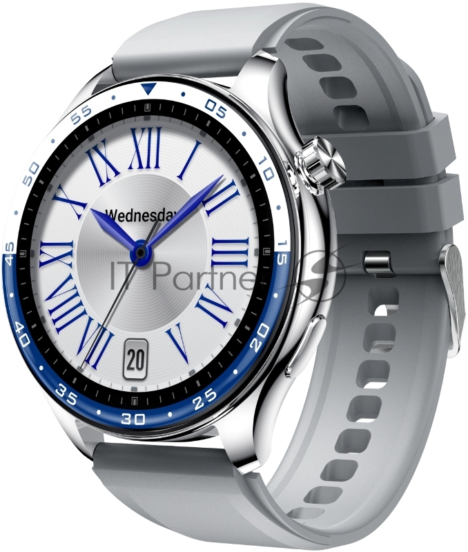 Смарт-часы Tecno Watch 4 1.43 AMOLED корп.серебристый (W04)