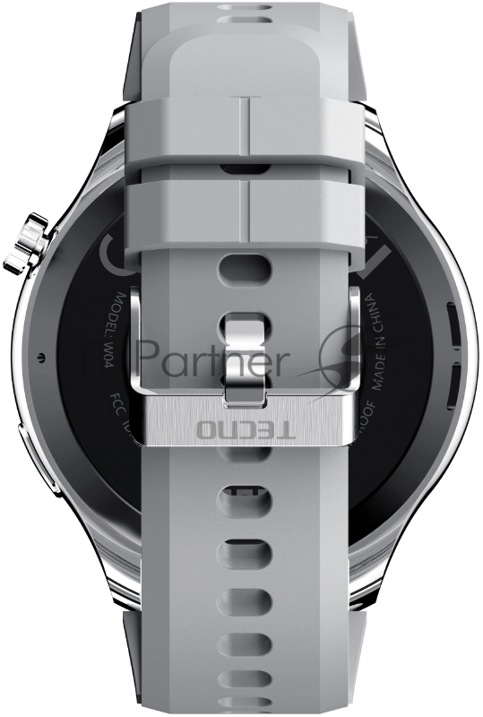 Смарт-часы Tecno Watch 4 1.43 AMOLED корп.серебристый (W04)