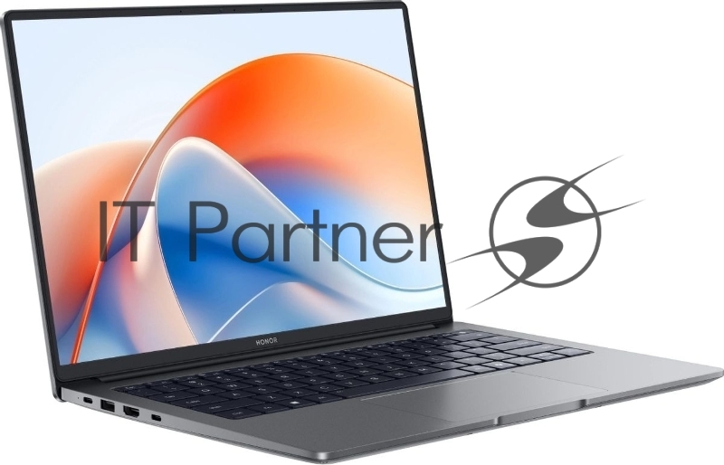 Ноутбук HONOR MagicBook X14 Plus 2025 FermiB-5611/14/IPS/Intel Core 5 220H/16Gb/1Tb/SSD/Intel Iris Xe graphics/Windows 11 Home/серый/1.34 kg