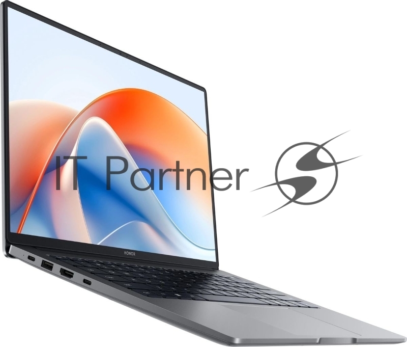 Ноутбук HONOR MagicBook X14 Plus 2025 FermiB-5611/14/IPS/Intel Core 5 220H/16Gb/1Tb/SSD/Intel Iris Xe graphics/Windows 11 Home/серый/1.34 kg