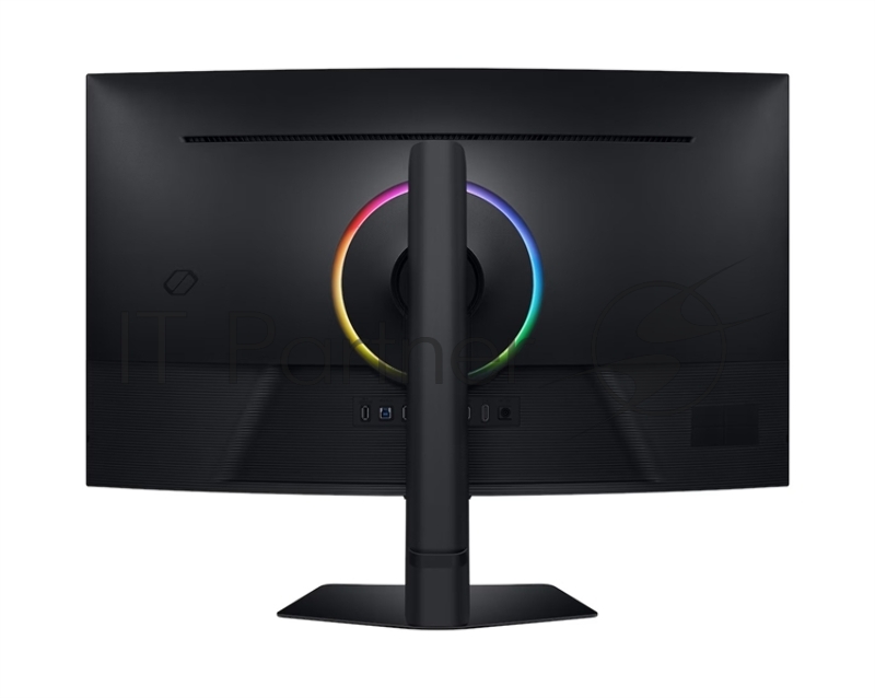 Монитор 37 Samsung Odyssey G7 G75F S37FG756EI Curved (VA 3840x2160x165Hz 1ms 350cd 3000:1 178/178 1,07B DP HDMIx2 USB3.2x3 HAS Tilt Swiv VESA Black
