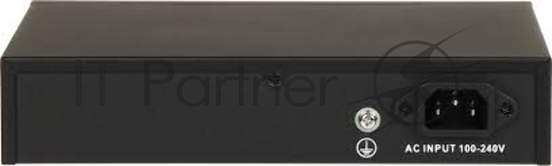 Коммутатор Tiandy TC-P3S010 Spec:G/0820/AT/110, 8×1 Гбит/с PoE + 2×1 Гбит/с Uplink, неуправляемый
