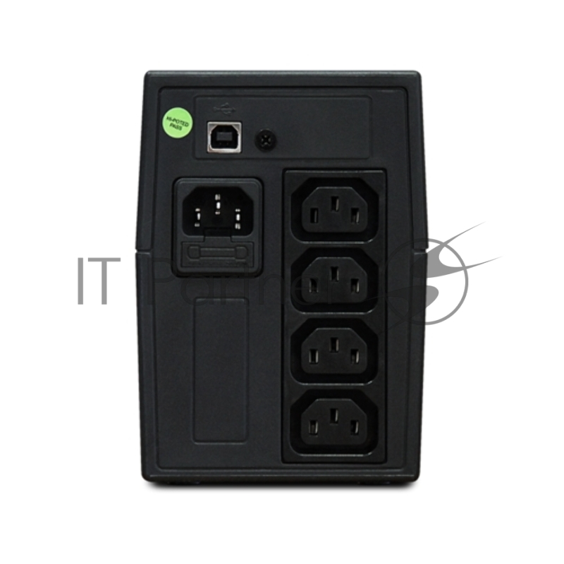 Источник бесперебойного питания Powerman Back Pro 650 Plus / 650 ВА / 360 Вт / 2 х CEE 7 (евророзетка)