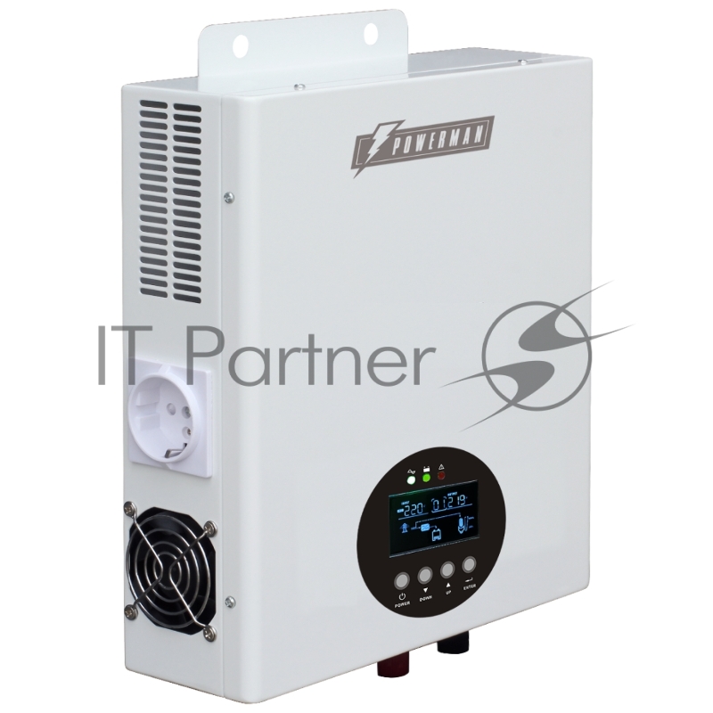 Источник бесперебойного питания Powerman Smart 500 HYBRID / 500 ВА / 300 Вт / 2 х CEE 7 (евророзетка)